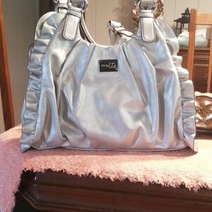 Stylish Silver Shoulder Bag